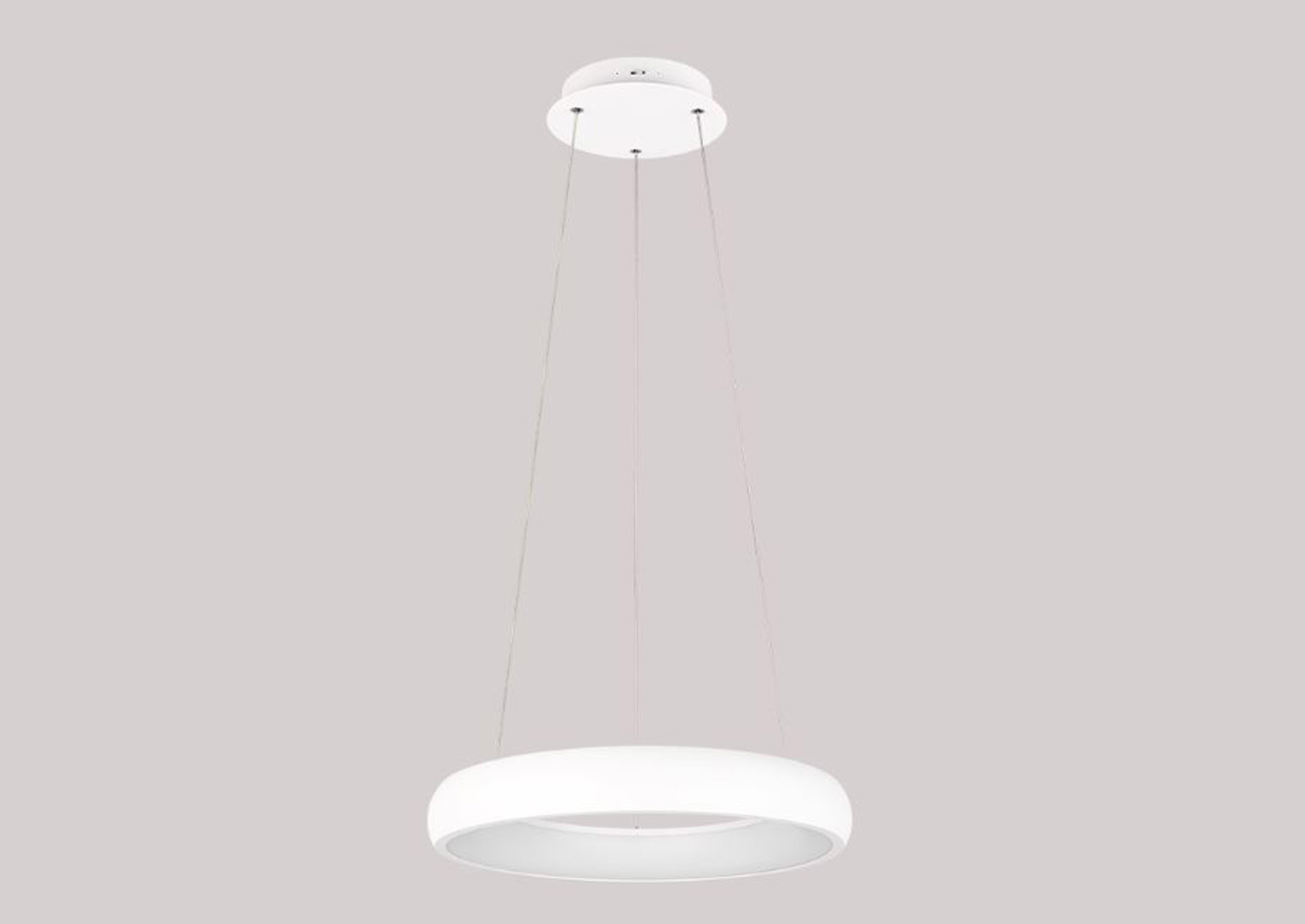 Suspension - blanc - Ø46,5x150cm - dimmable - LED - 1x29W - 2300-4000K