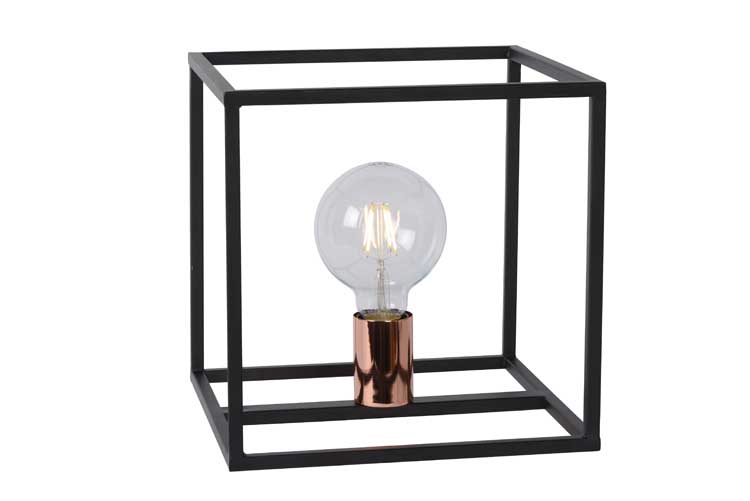 Lucide ARTHUR - Tafellamp - E27 - Zwart