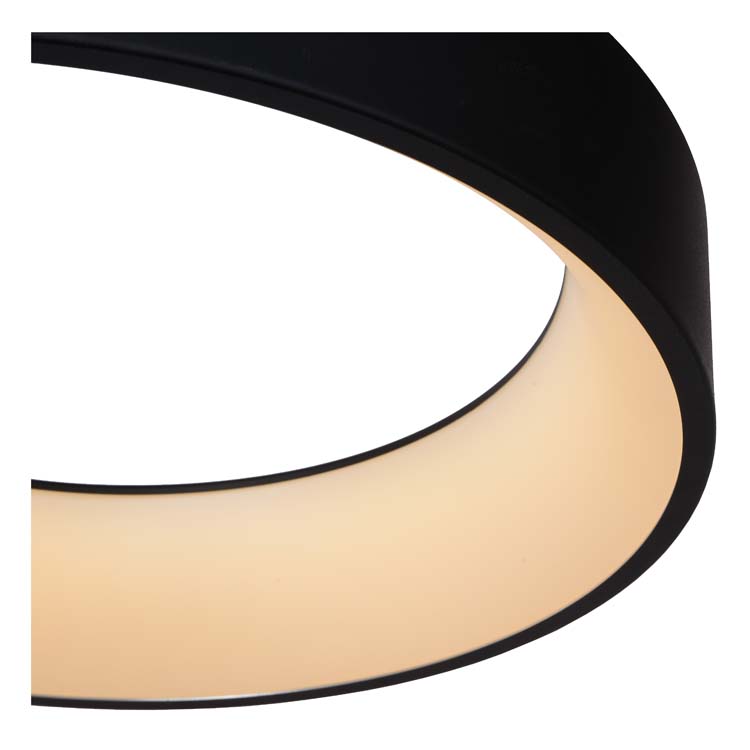 Lucide TALOWE LED - Suspension - Ø 60 cm - LED Dim. - 1x39W 3000K - Noir