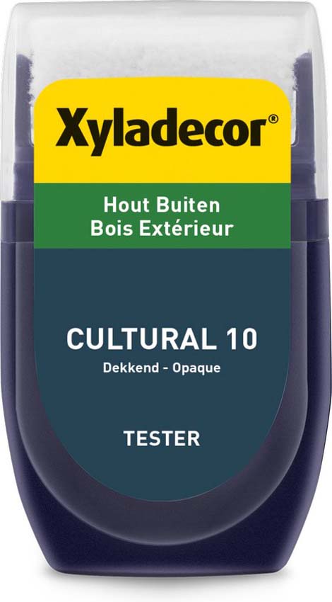 Tester houtbeits Xyladecor natuurlijk effect cultural 10 30ML