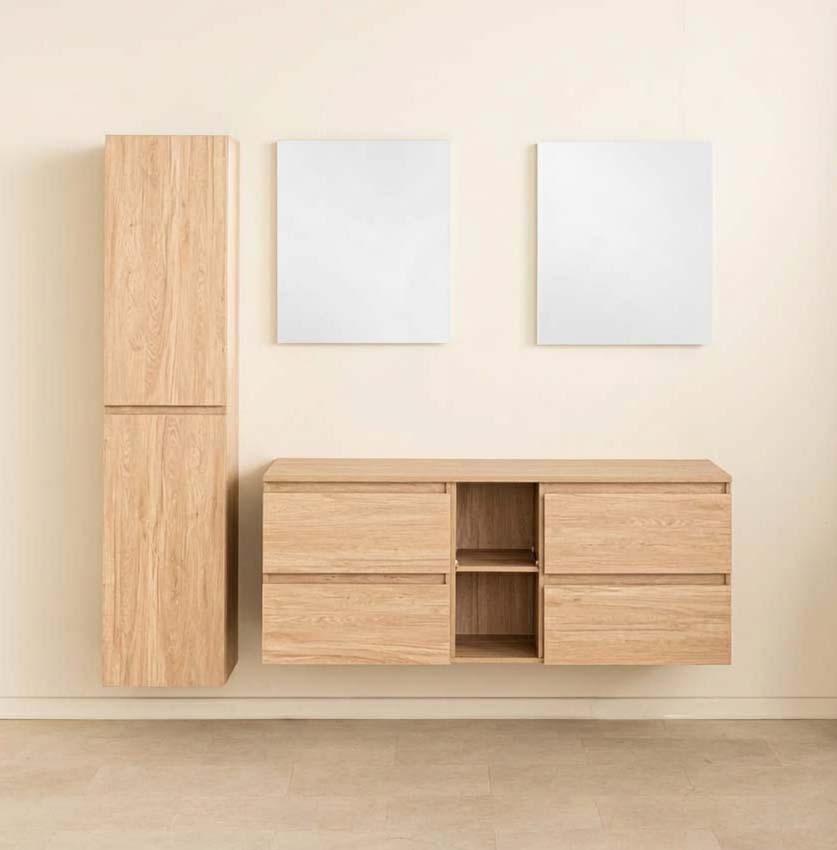 Badkamermeubel Bella eik 150cm