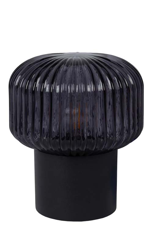 Lucide JANY - Lampe de table - Ø 16 cm - 1xE14 - Noir