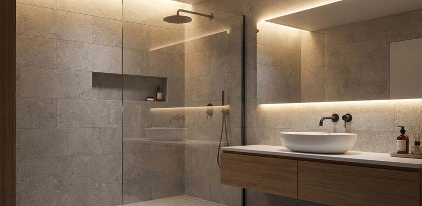 Wandtegel Plano grijs mat 30x60cm