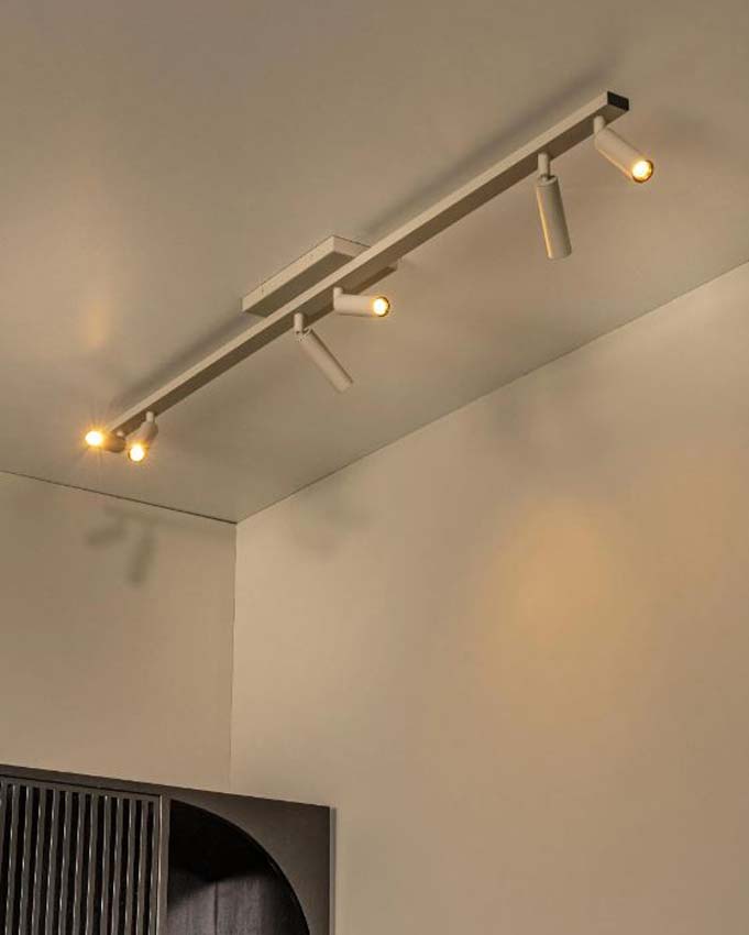 Lucide Essential Keoni - Spot de plafond - 6xG9 - Taupe