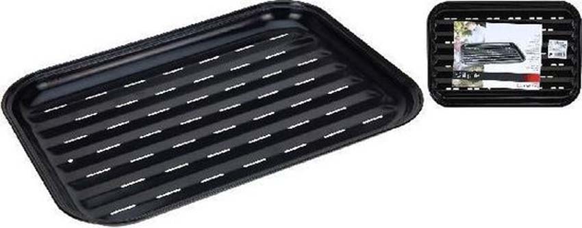 Barbecue grillplaat 34x24cm anti-kleef