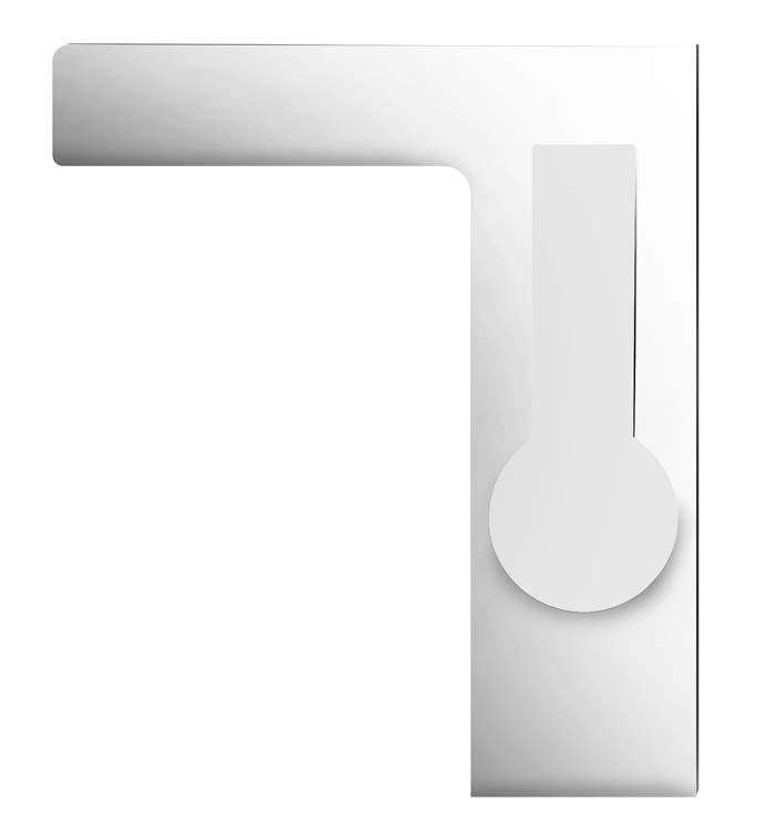 Wastafelkraan Frank chroom