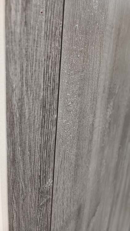 Porte intérieure complète Invisible Flat Mont-Ventoux 201,5x78cm aggloméré tubulaire droite + châssis 30cm