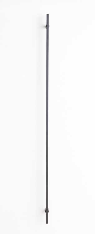 Tirant de porte extérieur FEZ inox noir mat 30x20x1800mm