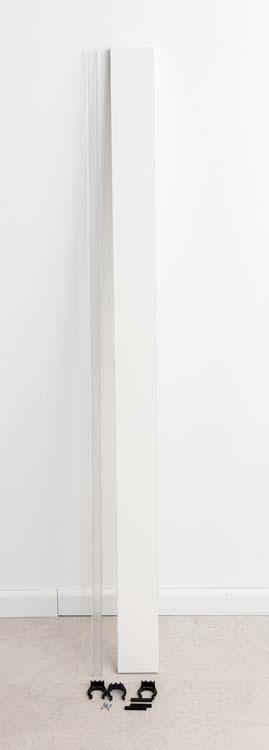 Plinthe pour îlot de cuisine Plenti blanche 150cm