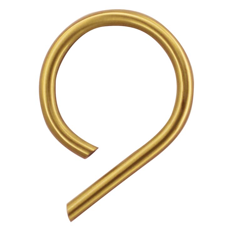 Numéro de maison pro rond 9 cuivre mat