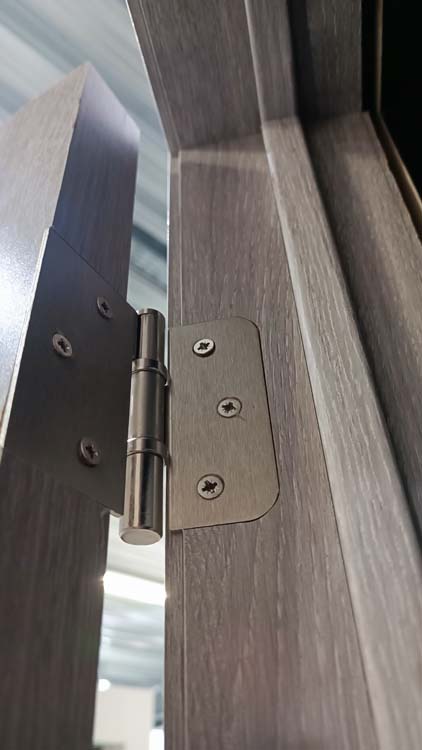 Bloc-porte âme alvéolaire L 730 mm reale alpino vertical 201,5 cm