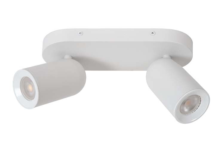 Lucide PUNCH - Plafondspot - 2xGU10 - Wit