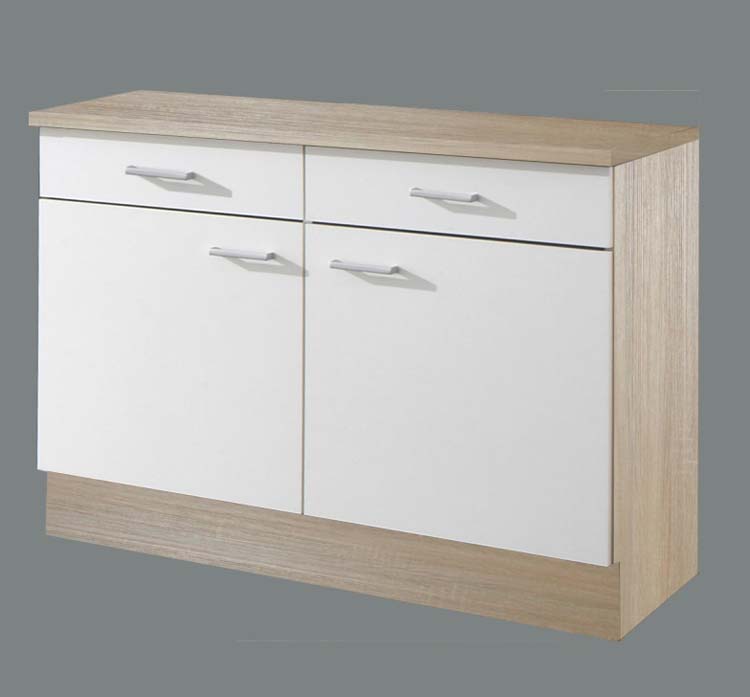 Armoire de cuisine Budget meuble bas blanche 100x84cm