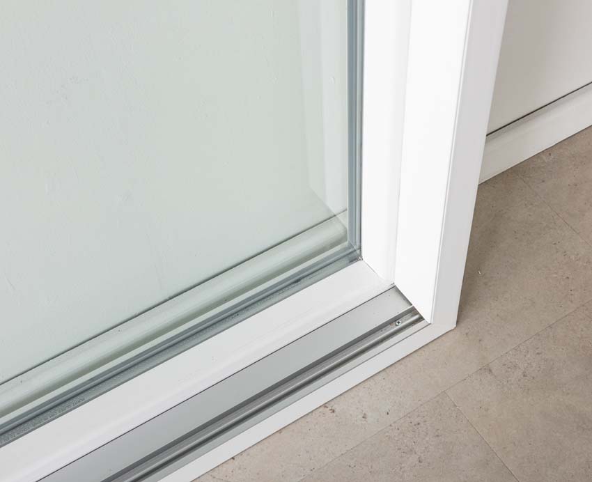 Fenêtre coulissant monorail blanc L2500xH2150mm G Deceuninck