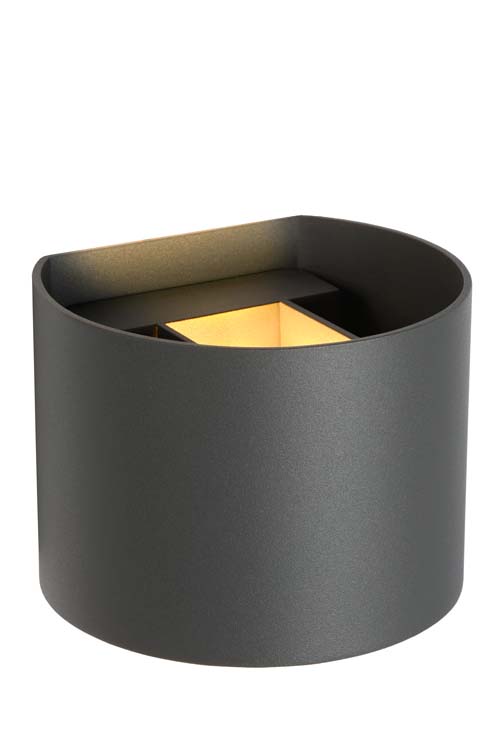 Lucide XIO - Wandlamp - LED Dimb. - G9 - 1x4W 2700K - Grijs