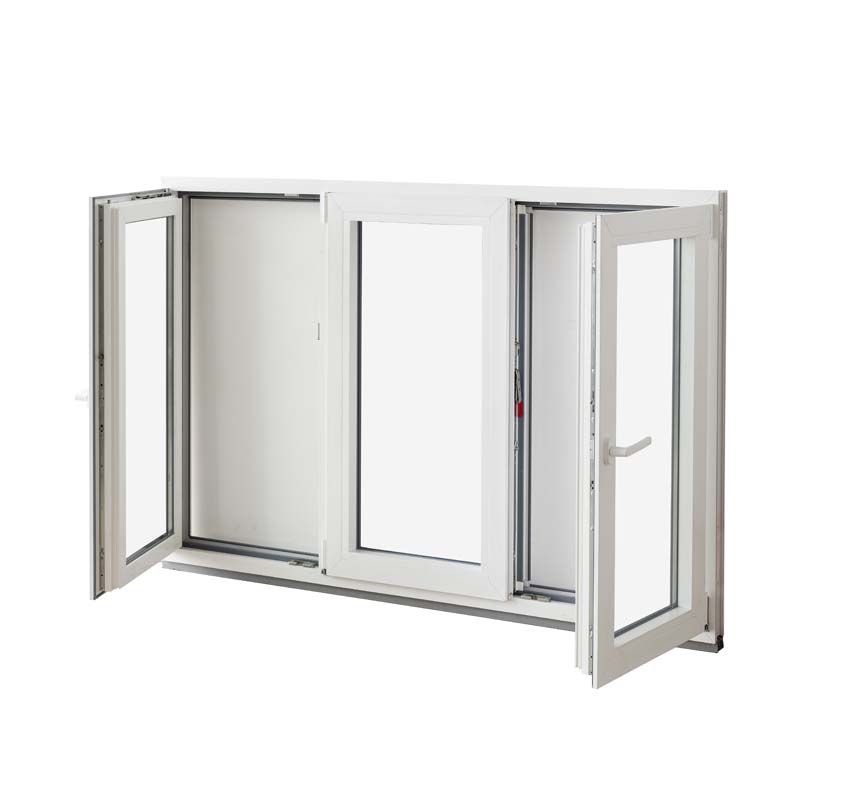 3-VAN oscillo-battant pvc Deceuninck Elegant blanc/bl B1800xH1200 mm