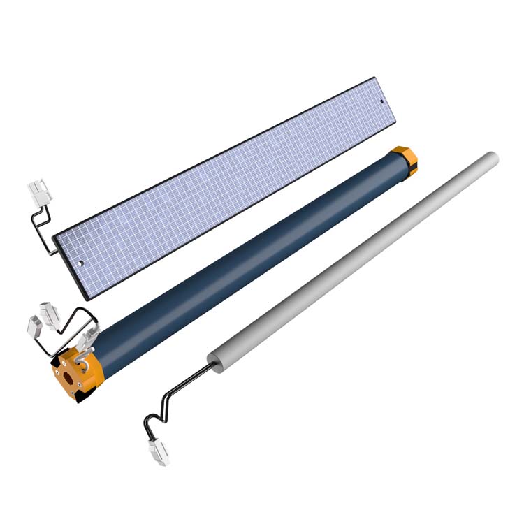 Rolluik Flore wit alu solar R mw inkorten