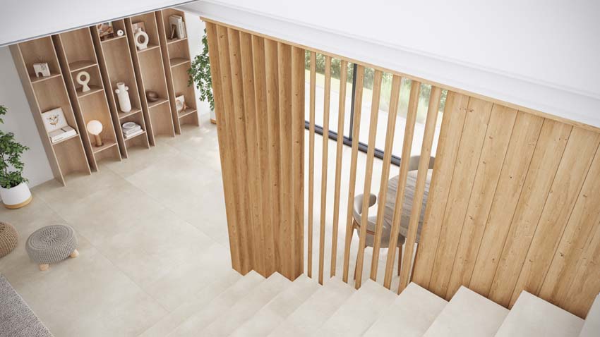 Roomdivider Line up Separo Maestro brun clair 12x277x3,6cm