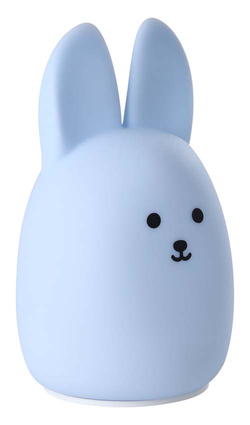 Lampe de table Lapin - Bleu - H15cm - Non dimmable - LED - 1x5W - RGB/3000K - USB