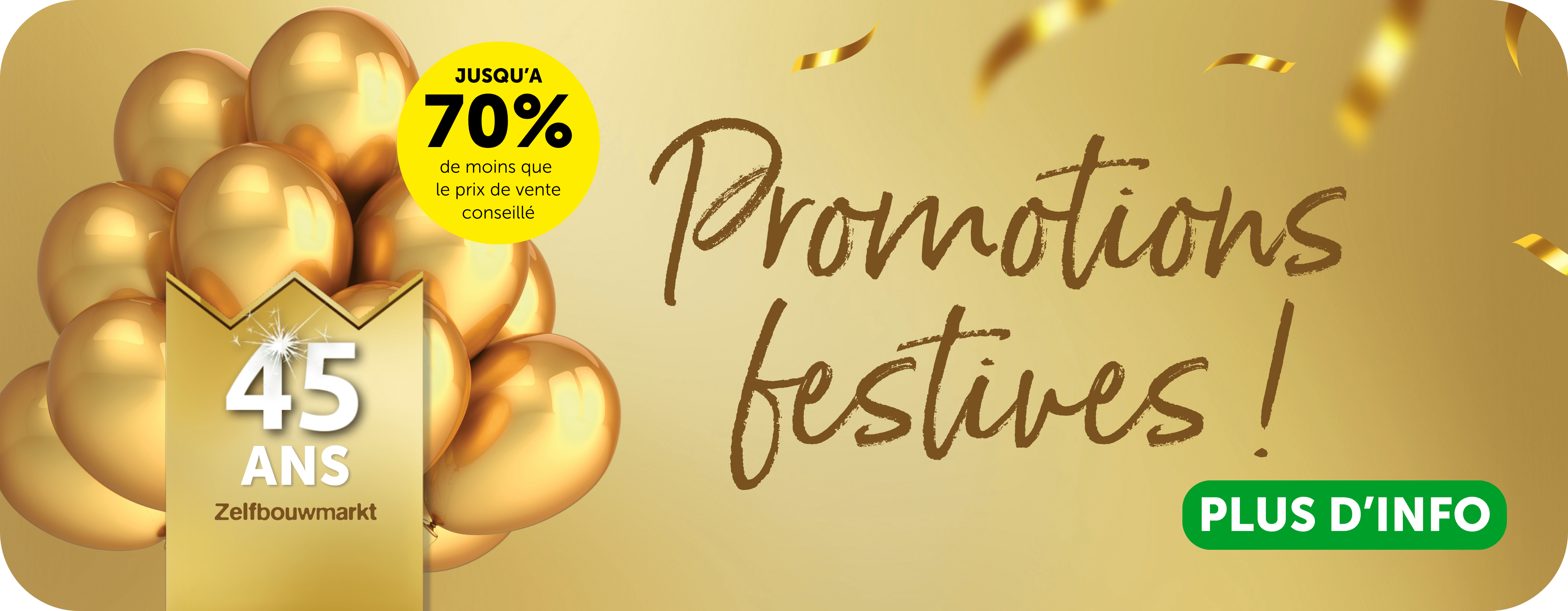 Promotions festives