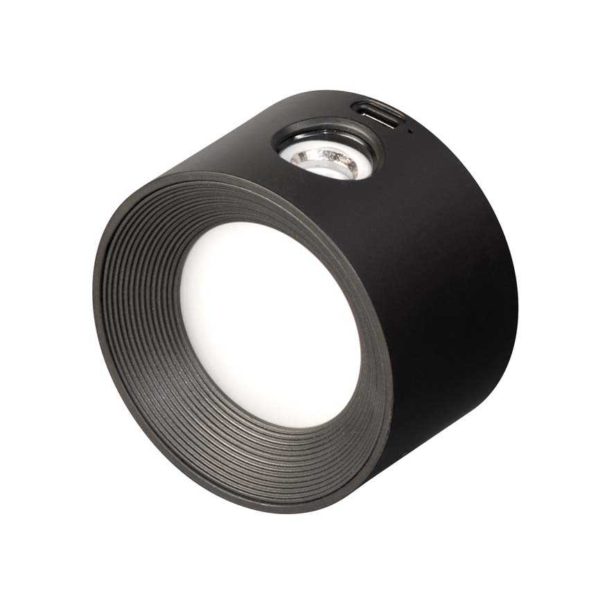 Mix&Match tête de spot type B - noir - 1.5W - 2700K/4000K/5700K - I454 - avec aimant