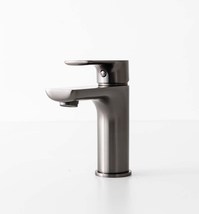 Wastafelkraan Miley edge gunmetal