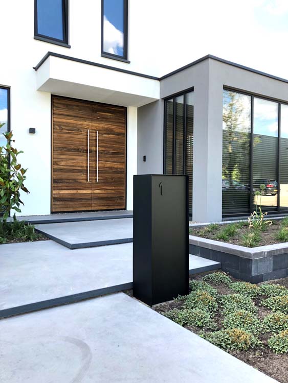 Boîte à colis ONZO (eSafe) Dropbox Small Front noir