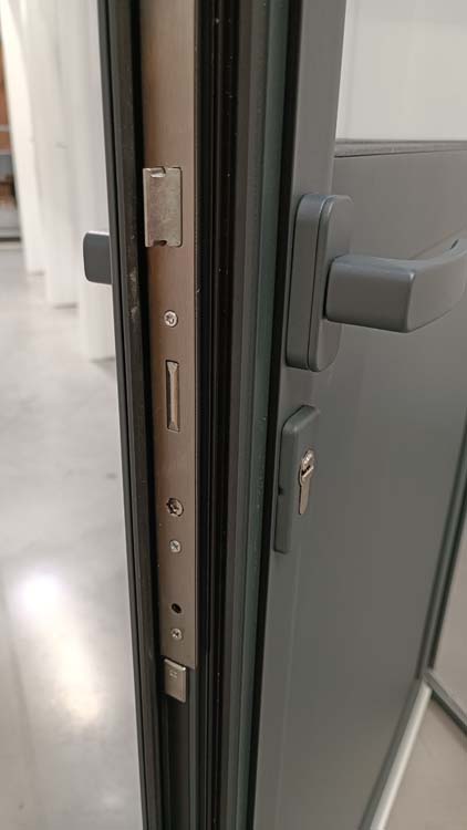 Buitendeur alu Aveiro antra R 960X2180 mm