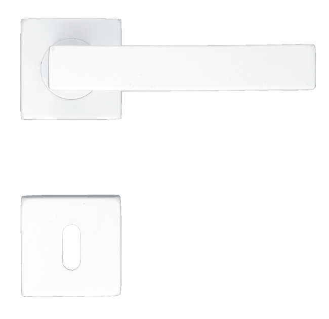 Poignée de porte pro blanc trani