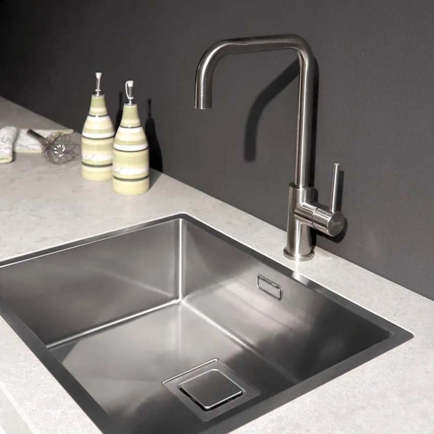 Keukenkraan Lorreine Pro-Square inox
