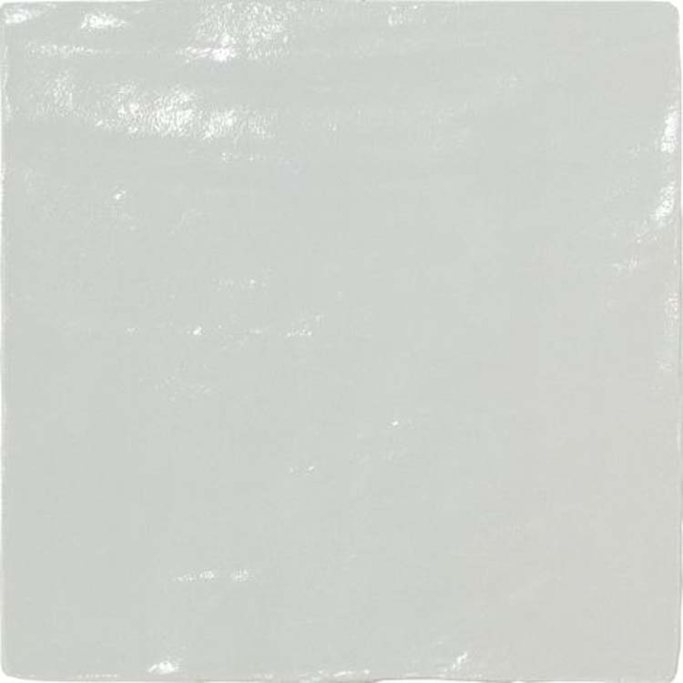 Échantillon zellige céramique gris perle