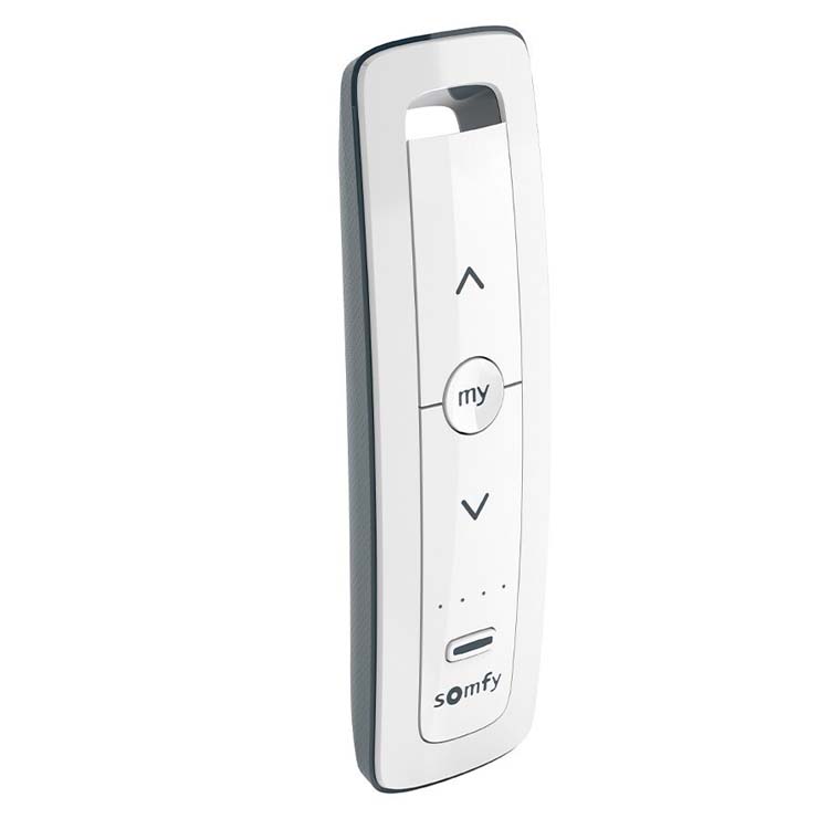 Handzender 5-kanaal wit voor Somfy IO motor