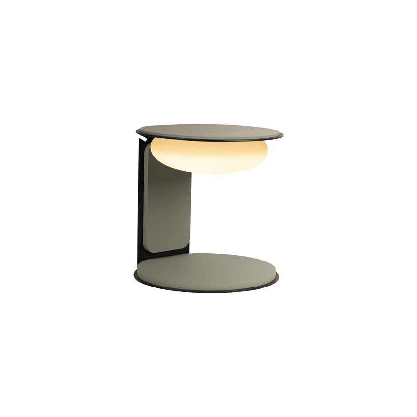 Lampe de table - Ø20cm - LED dimmable - 1x9W 3000K - Vert