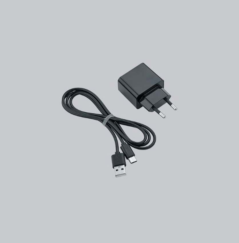 Bureaulamp - zwart - 20x12x36cm - dimbaar - LED - 1x2W - 3000K - USB-C