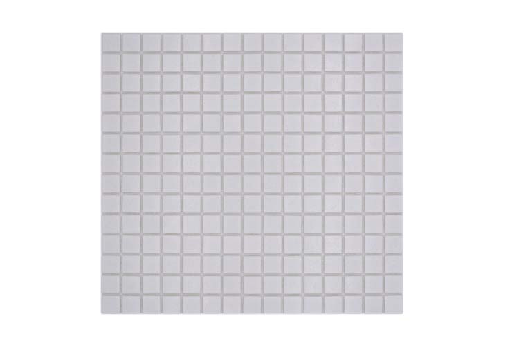 Mozaïek glas wit 32,7 x 30,5 cm