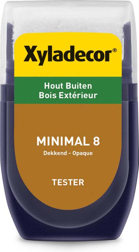 Tester houtbeits Xyladecor natuurlijk effect minimal 08 30ML