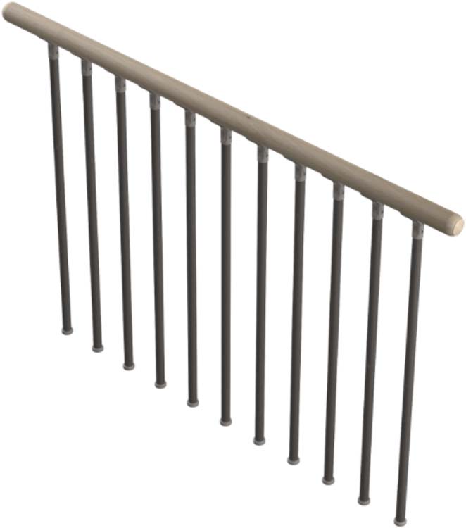 Parapet pour escalier à vis Seelze
