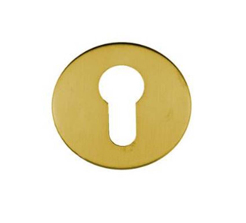 Cylinderplaatje pro Rond shape mat koper