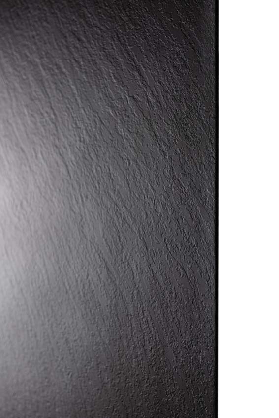Paroi de douche Milo Slate 91,4 x 243,8 cm noir mat