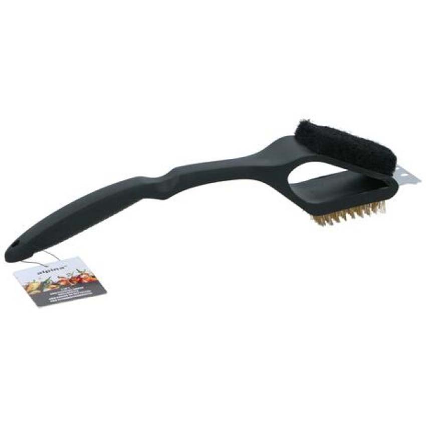 Reinigingsborstel voor barbecue 3 in 1