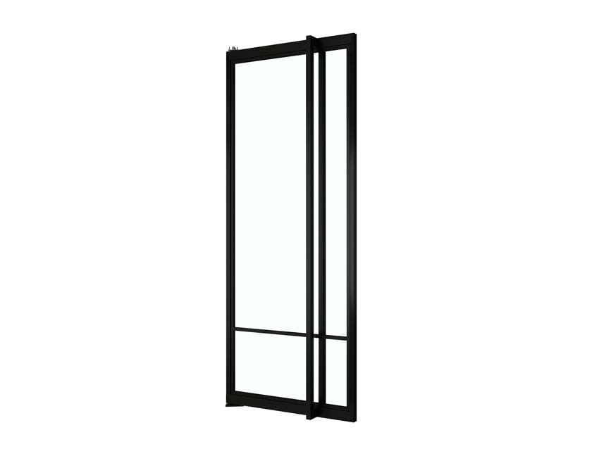 Porte intérieure pivotante Fer forgé 4W Tirza 880 x 2040 mm 