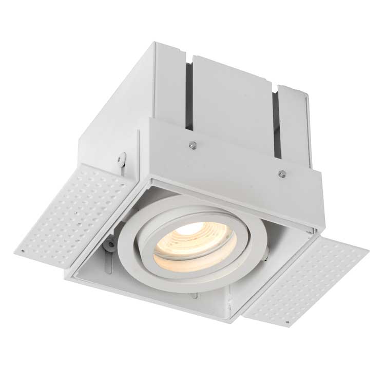 Lucide TRIMLESS - Inbouwspot - GU10/5W - Wit