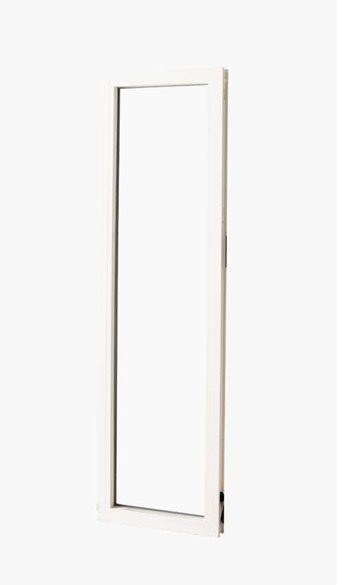 Vast raam pvc Deceuninck Elegant Infinity wit/wit B980xH2180 mm
