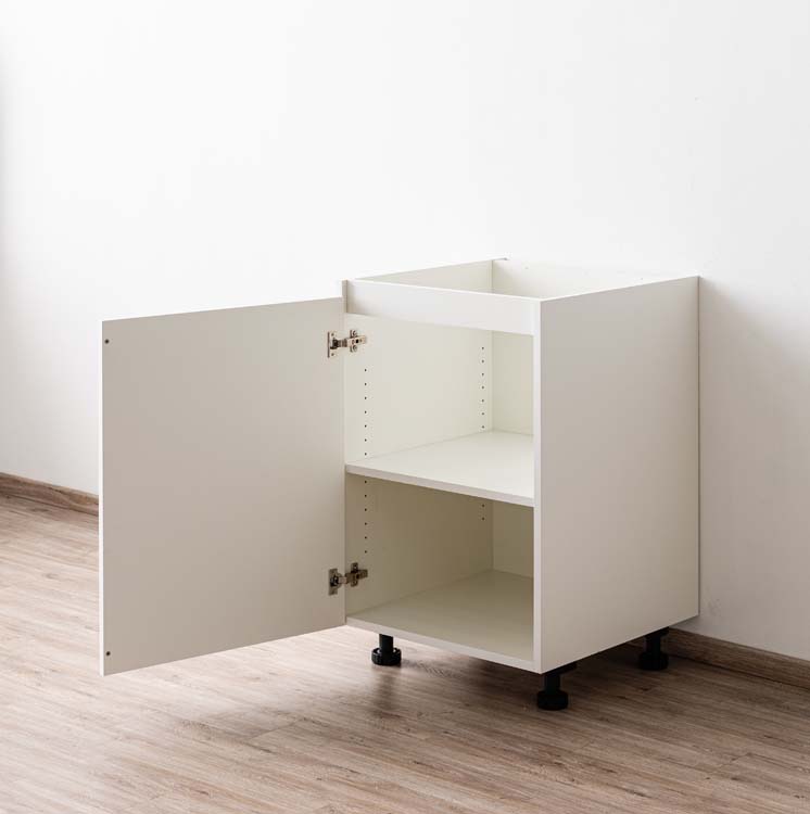 Keukenkast Plenti onderkast wit 60x78cm