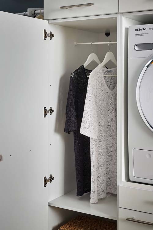 Wasmachine kast Decowash - opbergkast - 50x162x67.5cm