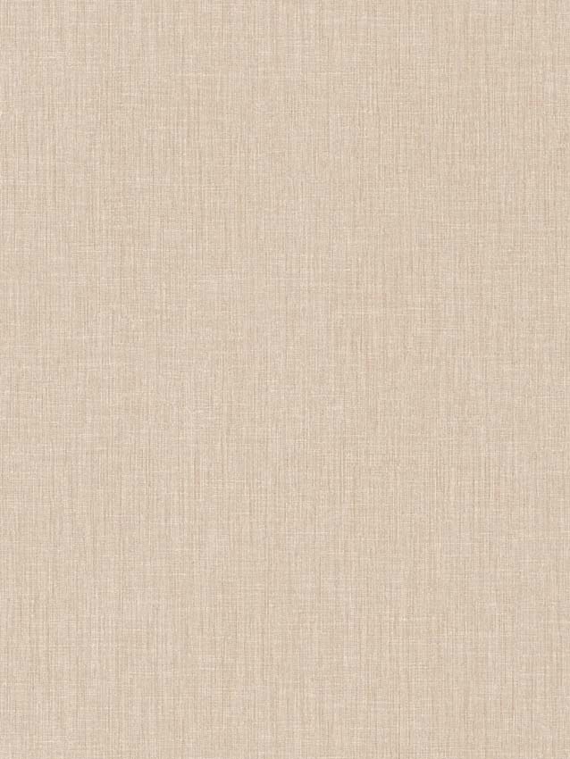 Vinyle sur papier peint intissé uni beige/brun clair 0,53x10,05m