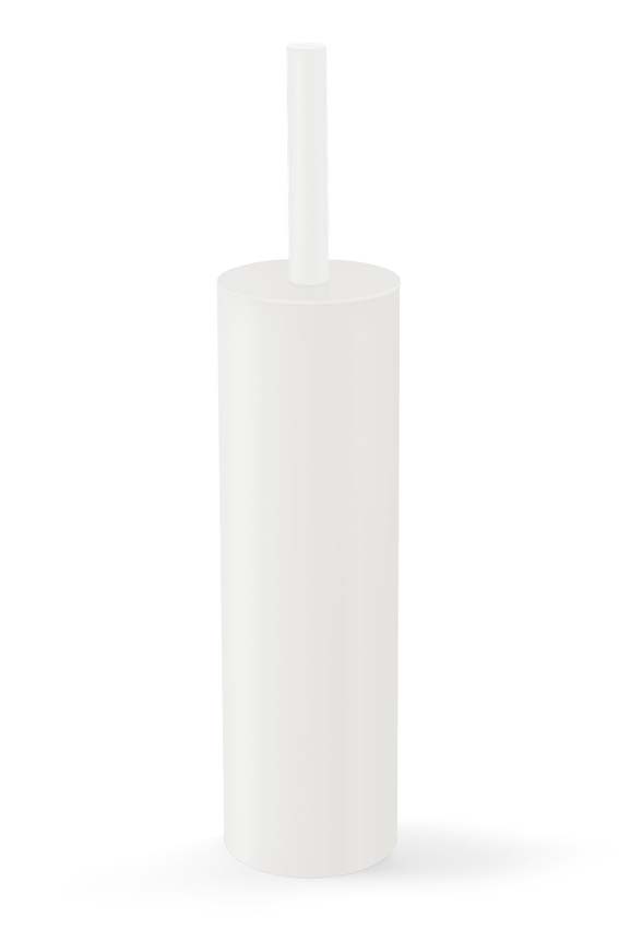 Toiletborstel Zack Tubo RVS wit 40,2cm
