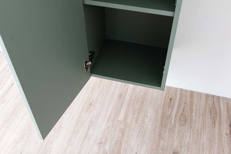 Kolomkast Dotan eucalyptus groen hangend 170x40x32cm