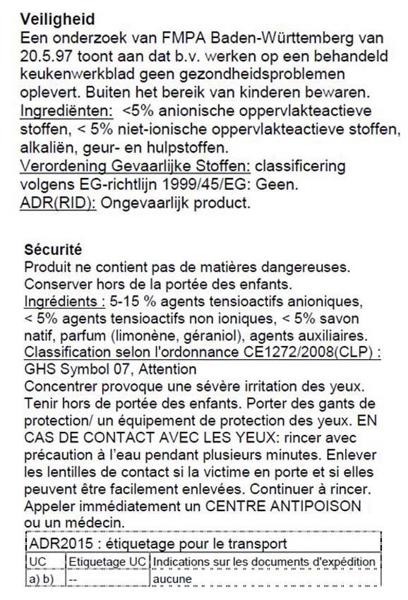 Lithofin MN Entretien pierre blue 1 litre