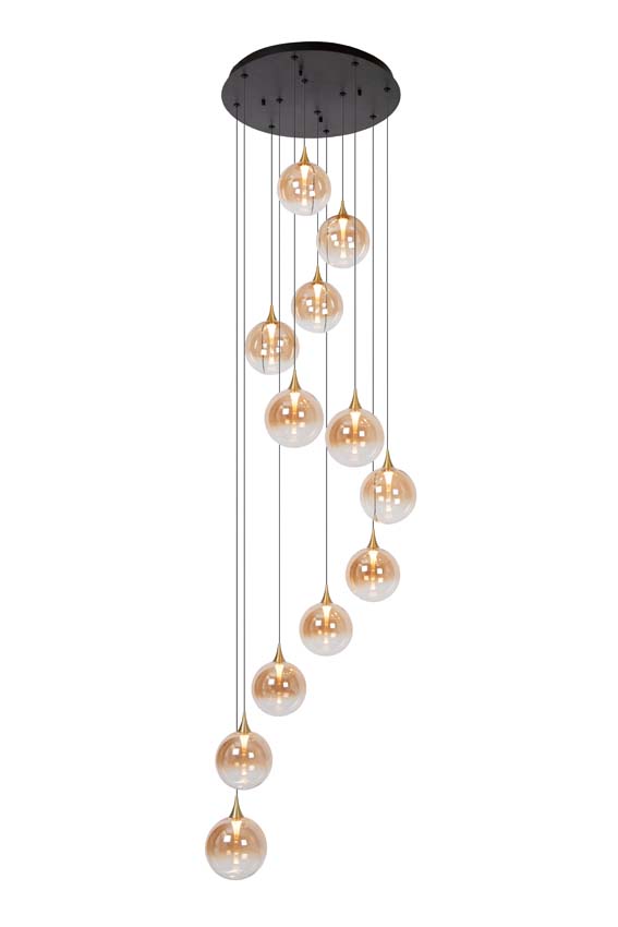 GISELA - Hanglamp - Ø 61 cm - LED Dimb. - 12x3,6W 2700K - Amber